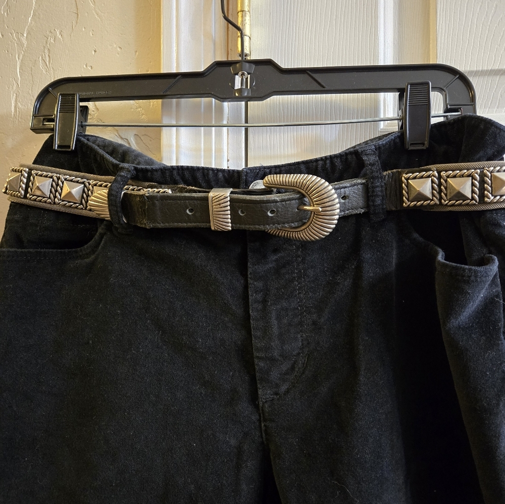 Nanni Vintage Leather & Silver Belt - Picture 4 of 12